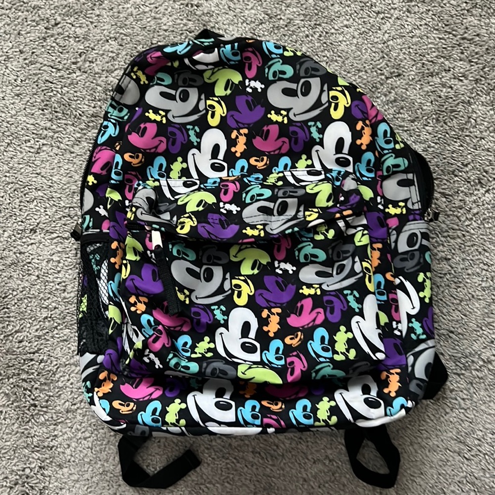 Disney Mickey Mouse Backpack EUC